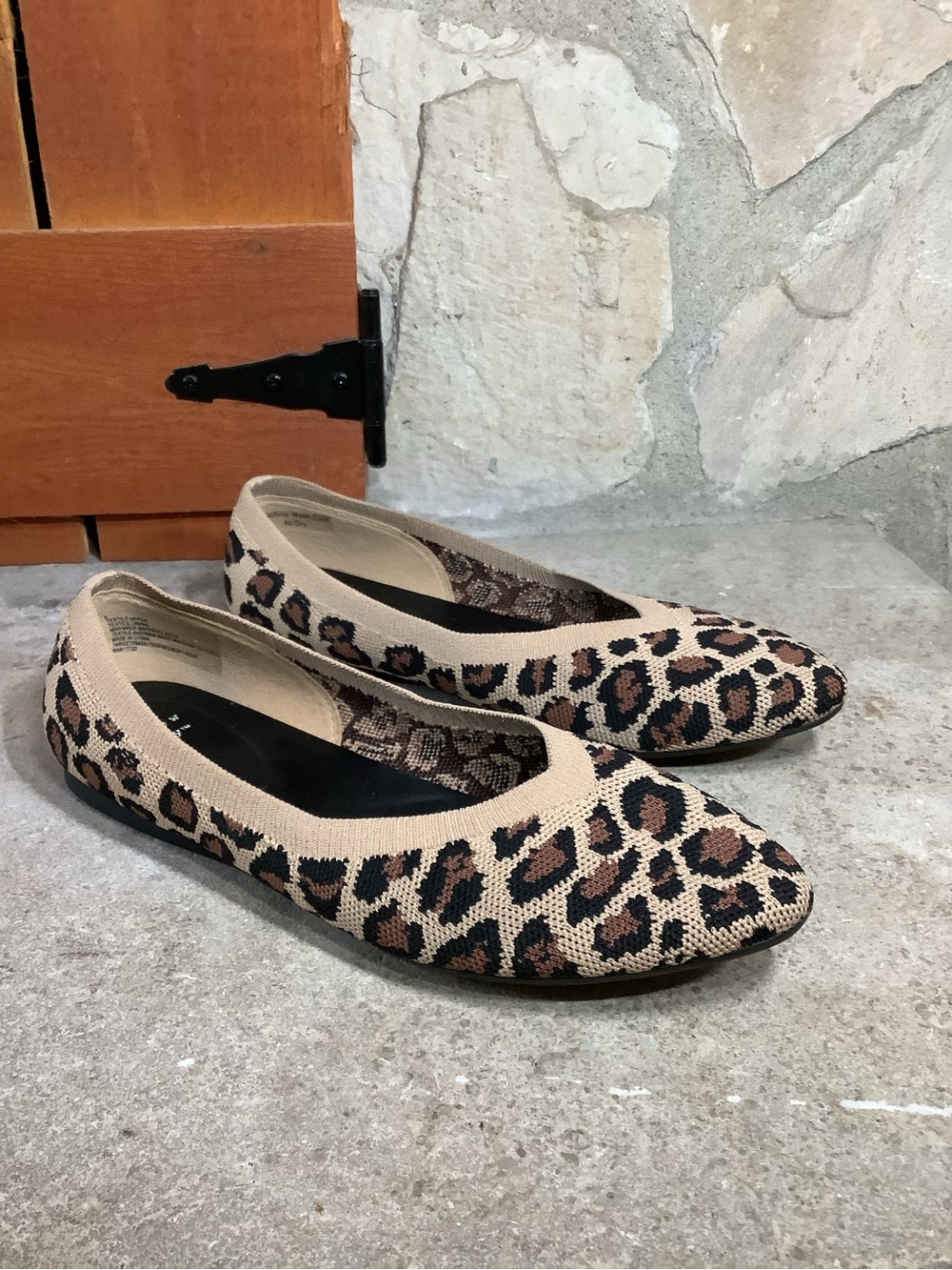 Target a new day Women’s Leopard Print Ballet Flats size 8